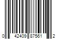 Barcode Image for UPC code 042409875612