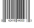 Barcode Image for UPC code 042415440033