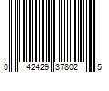 Barcode Image for UPC code 042429378025