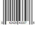 Barcode Image for UPC code 042429433076