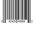 Barcode Image for UPC code 042429489592