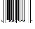 Barcode Image for UPC code 042429506572