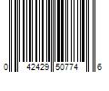 Barcode Image for UPC code 042429507746