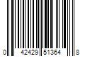 Barcode Image for UPC code 042429513648