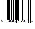 Barcode Image for UPC code 042429514324