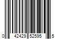 Barcode Image for UPC code 042429525955