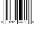 Barcode Image for UPC code 042429526310