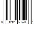 Barcode Image for UPC code 042429535701