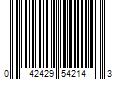 Barcode Image for UPC code 042429542143