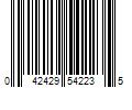 Barcode Image for UPC code 042429542235