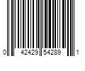 Barcode Image for UPC code 042429542891