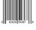 Barcode Image for UPC code 042429543676