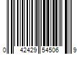 Barcode Image for UPC code 042429545069