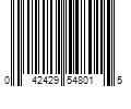 Barcode Image for UPC code 042429548015