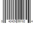 Barcode Image for UPC code 042429551824