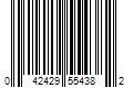 Barcode Image for UPC code 042429554382