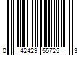 Barcode Image for UPC code 042429557253