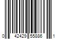 Barcode Image for UPC code 042429558861