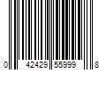 Barcode Image for UPC code 042429559998