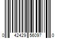 Barcode Image for UPC code 042429560970