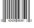 Barcode Image for UPC code 042429563513