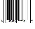 Barcode Image for UPC code 042429570337