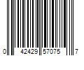 Barcode Image for UPC code 042429570757