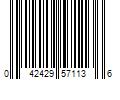 Barcode Image for UPC code 042429571136