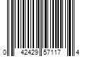 Barcode Image for UPC code 042429571174