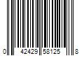 Barcode Image for UPC code 042429581258