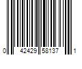 Barcode Image for UPC code 042429581371