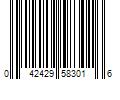 Barcode Image for UPC code 042429583016