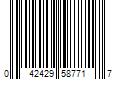 Barcode Image for UPC code 042429587717