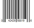 Barcode Image for UPC code 042429588196