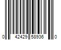 Barcode Image for UPC code 042429589360