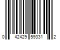 Barcode Image for UPC code 042429593312