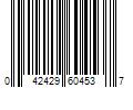 Barcode Image for UPC code 042429604537