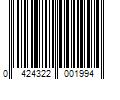 Barcode Image for UPC code 0424322001994