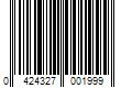 Barcode Image for UPC code 0424327001999