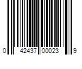 Barcode Image for UPC code 042437000239