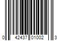 Barcode Image for UPC code 042437010023