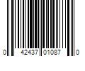 Barcode Image for UPC code 042437010870