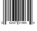 Barcode Image for UPC code 042437019644