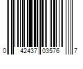 Barcode Image for UPC code 042437035767