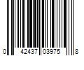 Barcode Image for UPC code 042437039758