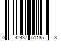 Barcode Image for UPC code 042437511353