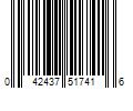 Barcode Image for UPC code 042437517416