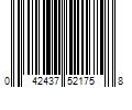 Barcode Image for UPC code 042437521758