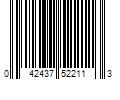 Barcode Image for UPC code 042437522113