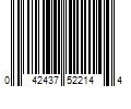 Barcode Image for UPC code 042437522144